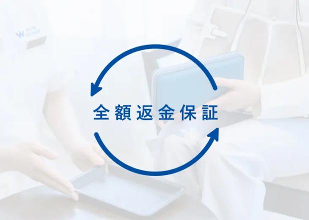 初回限定の返金保証付き